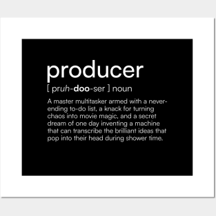 Producer Definition Posters and Art